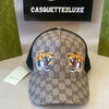 Casquette2luxe™ - G double tigre marron - casquette2luxe