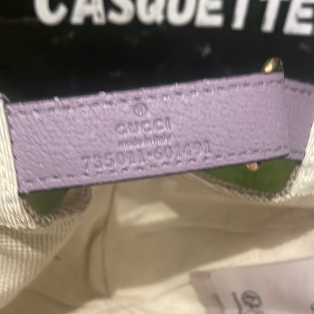 Casquette2luxe™- G Jumbo violet