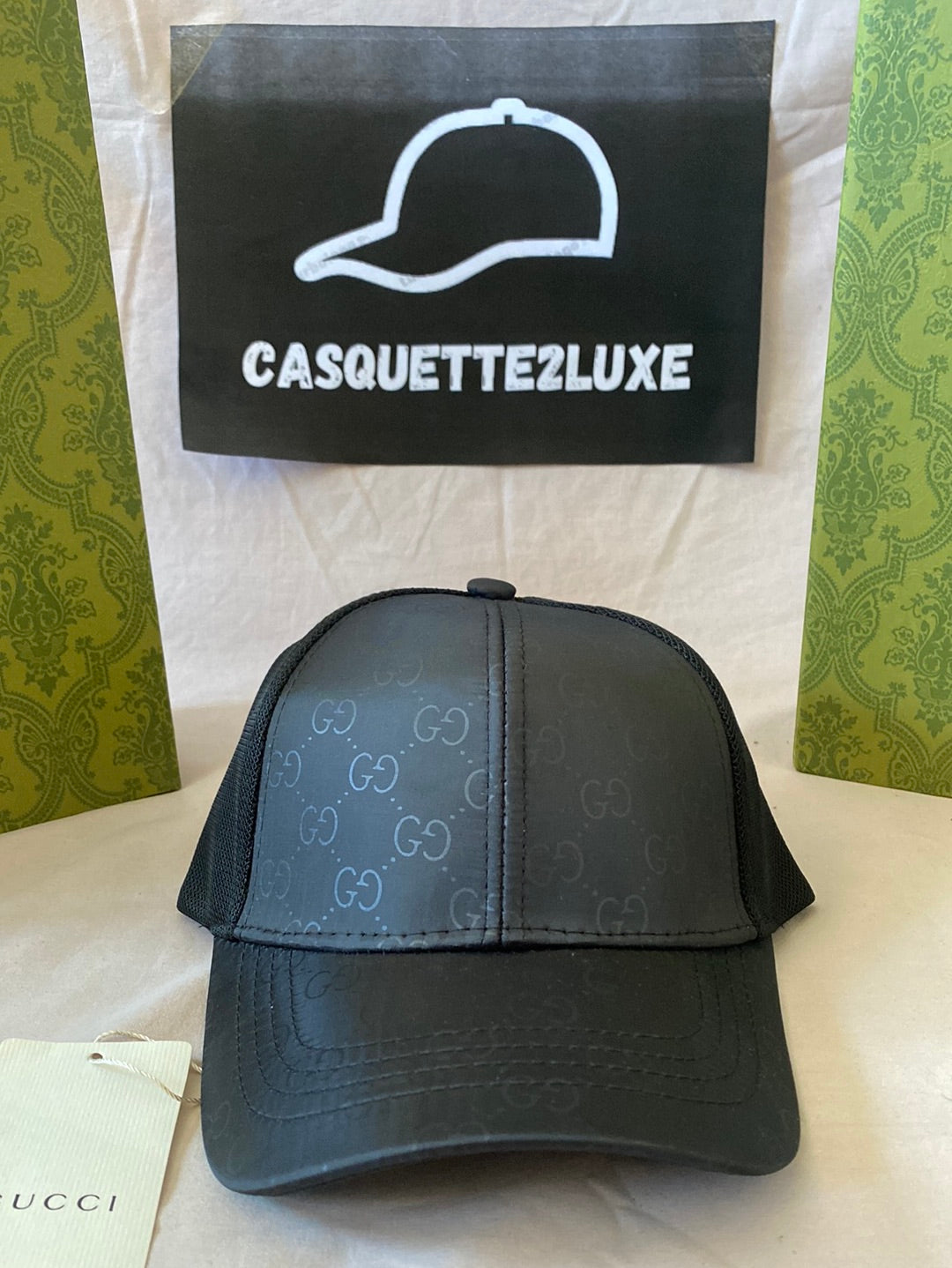 Casquette2luxe™- G noire