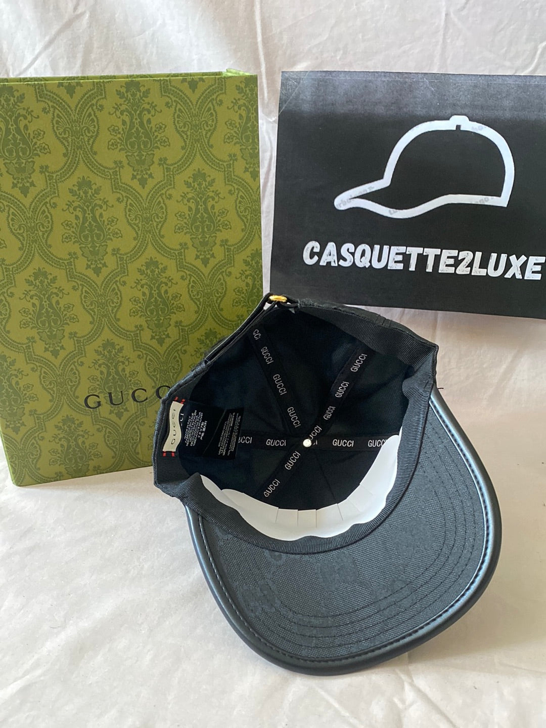 Casquette2luxe™- G Jumbo noire