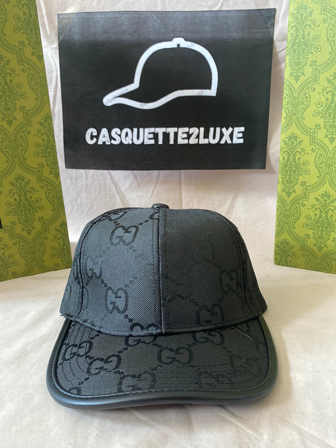 Casquette2luxe™- G Jumbo noire